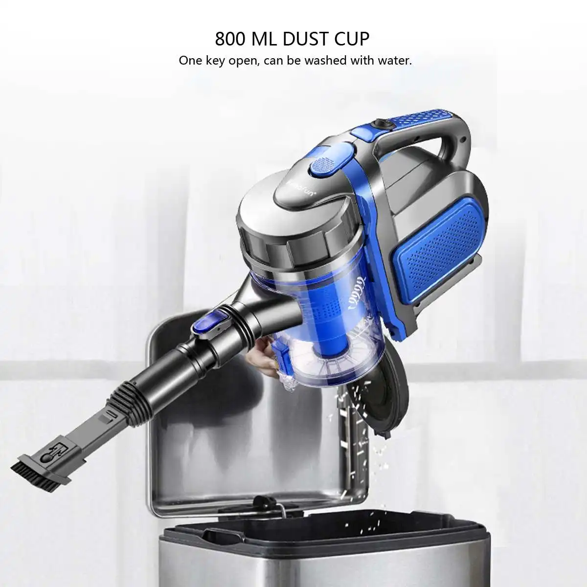 US $48.29 HOT 12000Pa 2 In 1 Handheld Cord Vacuum Cleaner Cyclone Strong Suction Dust Collector Handheld Vacuum Cleaner