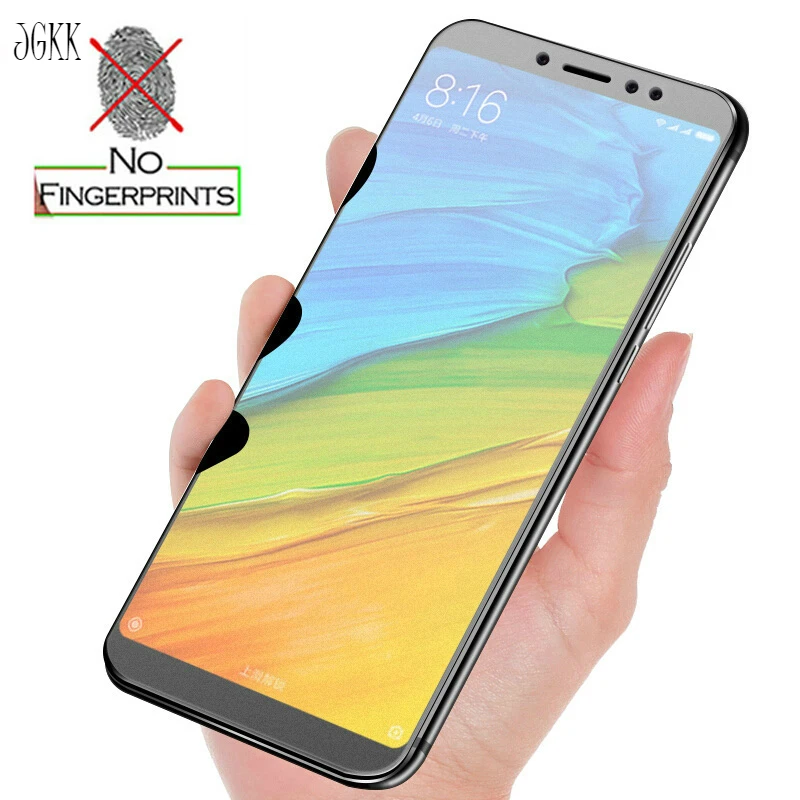 JGKK матовое закаленное стекло для Xiaomi Redmi Note 5 5A Note5 Pro Prime 6 7 Pro|Защитные стёкла и