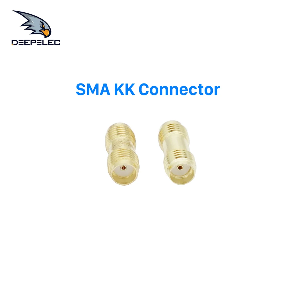 SMA KK радиочастотный коаксиальный двойной прямой разъем адаптера female to