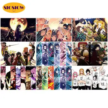 

5D Diamond Painting Full Square Japanese Cartoon Poster Demon Slayer 3d Diamond Embroidery Slaying Corps Cross Stitch Home Decor