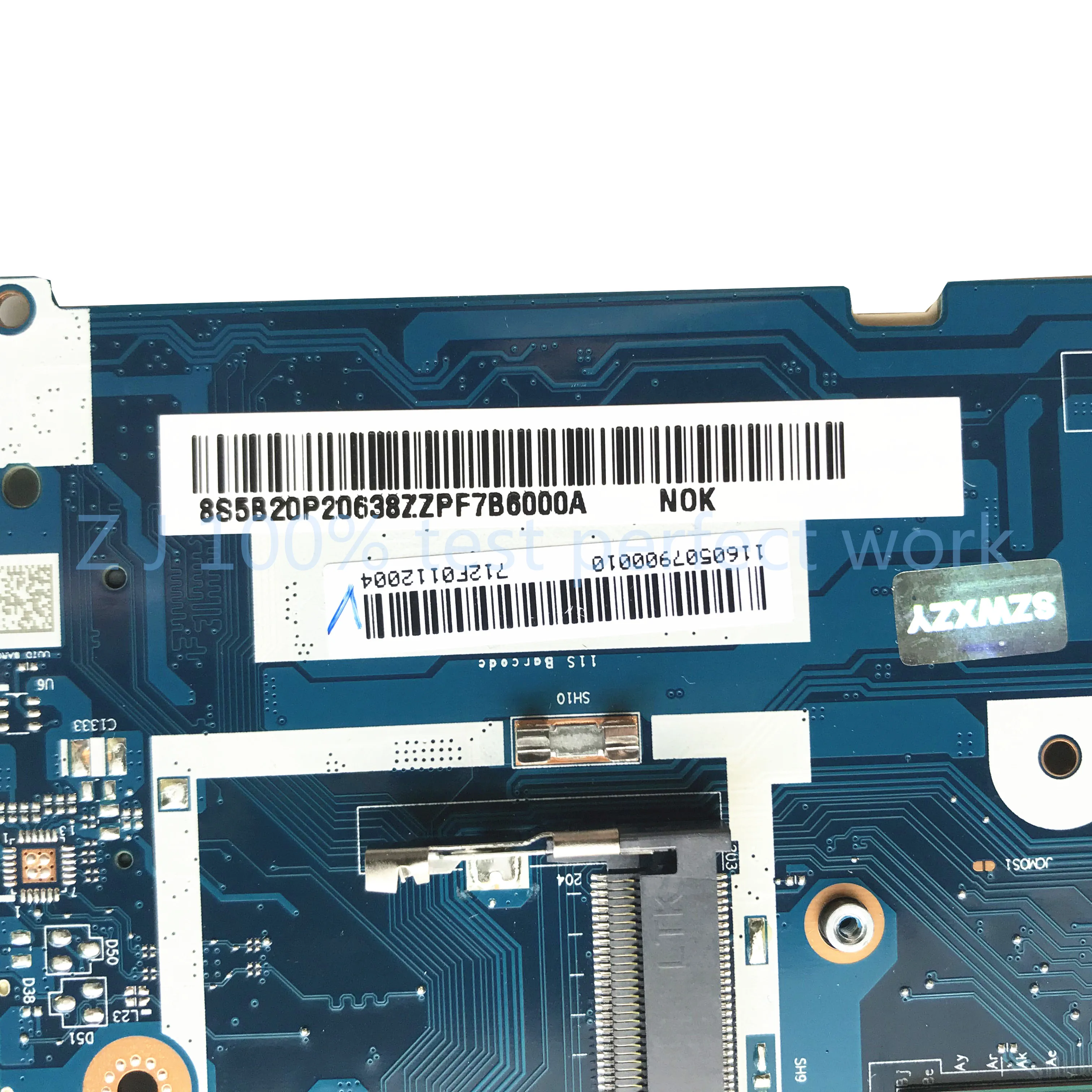 Для LENOVO IDEAPAD 320-15IAP материнская плата для ноутбуков FRU 5B20P20638 W/N3350 2G DG424/DG524 NM-B301 DDR3L мб тестирование Быстрая