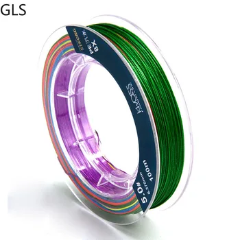 

100M 4.54-36.3LB PE Multifilament braided fishing line 8 Strands Strong Fishing Line Carp Fishing For Fish Rope Cord