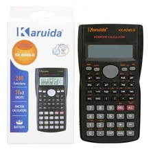 Calculadora Científica portátil para estudiantes 2 expositor con líneas 82MS-A funciones calculadora electrónica de bolsillo