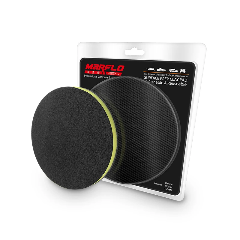 Paint Care Magic Clay Bar Pad Fine Polish Pad Car Cleaning Sponge Auto