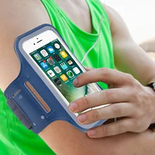 Спортивный нарукавник для мобильного телефона на открытом воздухе для фитнеса, сумка для бега, сделанная в погружном материале, нарукавная Сумка