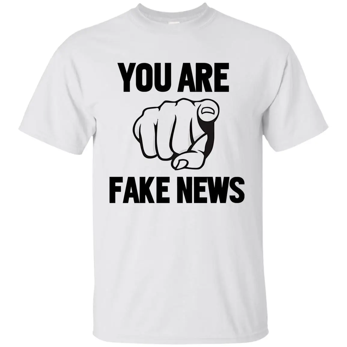 Белая футболка You Are Fake News-Mr President Elect Trump-футболка для мужчин крутая Повседневная с