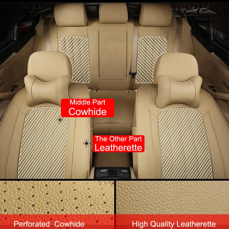 US $316.02 CARTAILOR Car Seat Cover Cowhide Amp Artificial Leather Styling For Acura Tl Seat Covers Amp Support Auto Accessories For Cars Seats