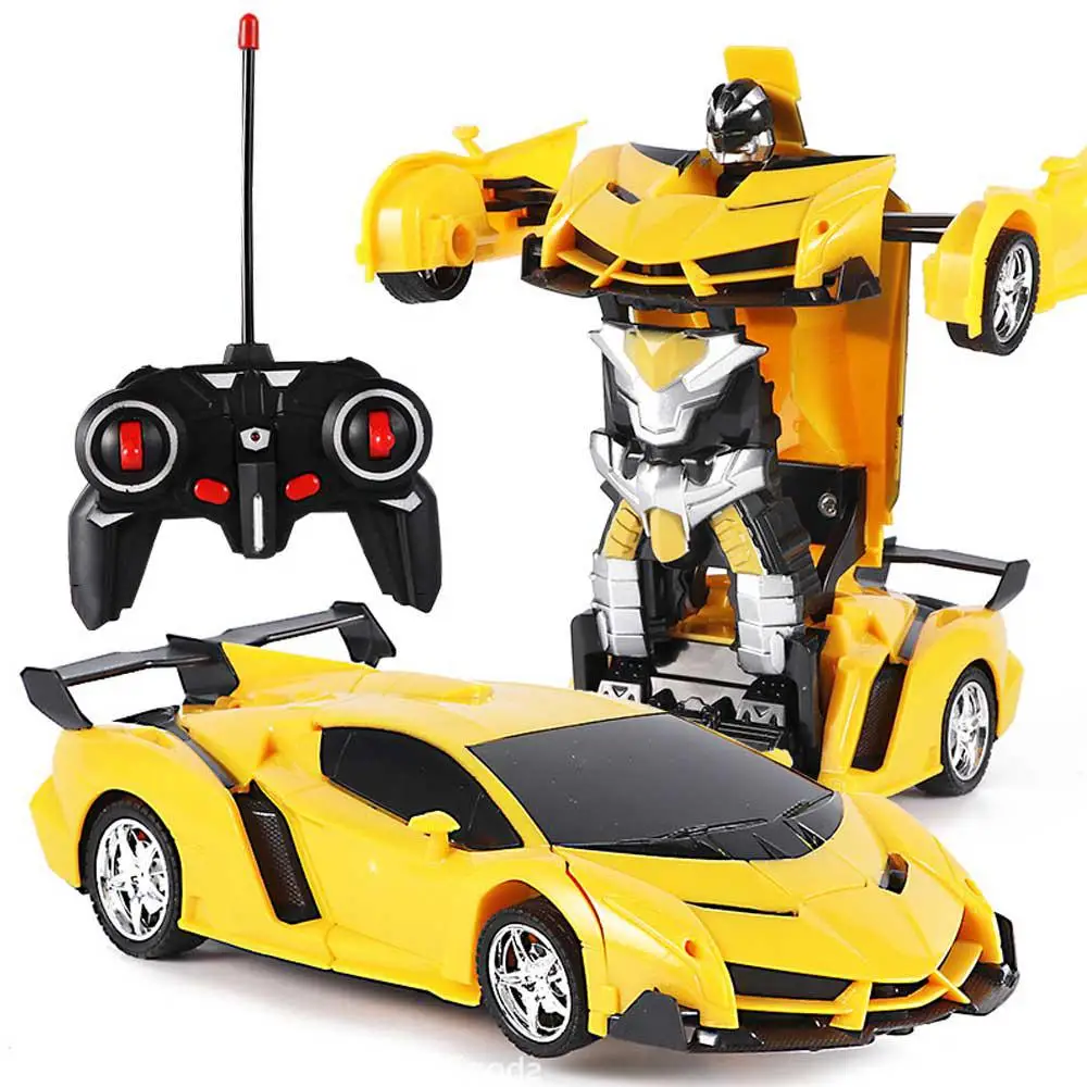 Пульт дистанционного управления, автоматический робот-трансформер, деформационный автомобиль, игрушки, пластиковая модель, забавные фигурки для мальчиков, подарки для детей