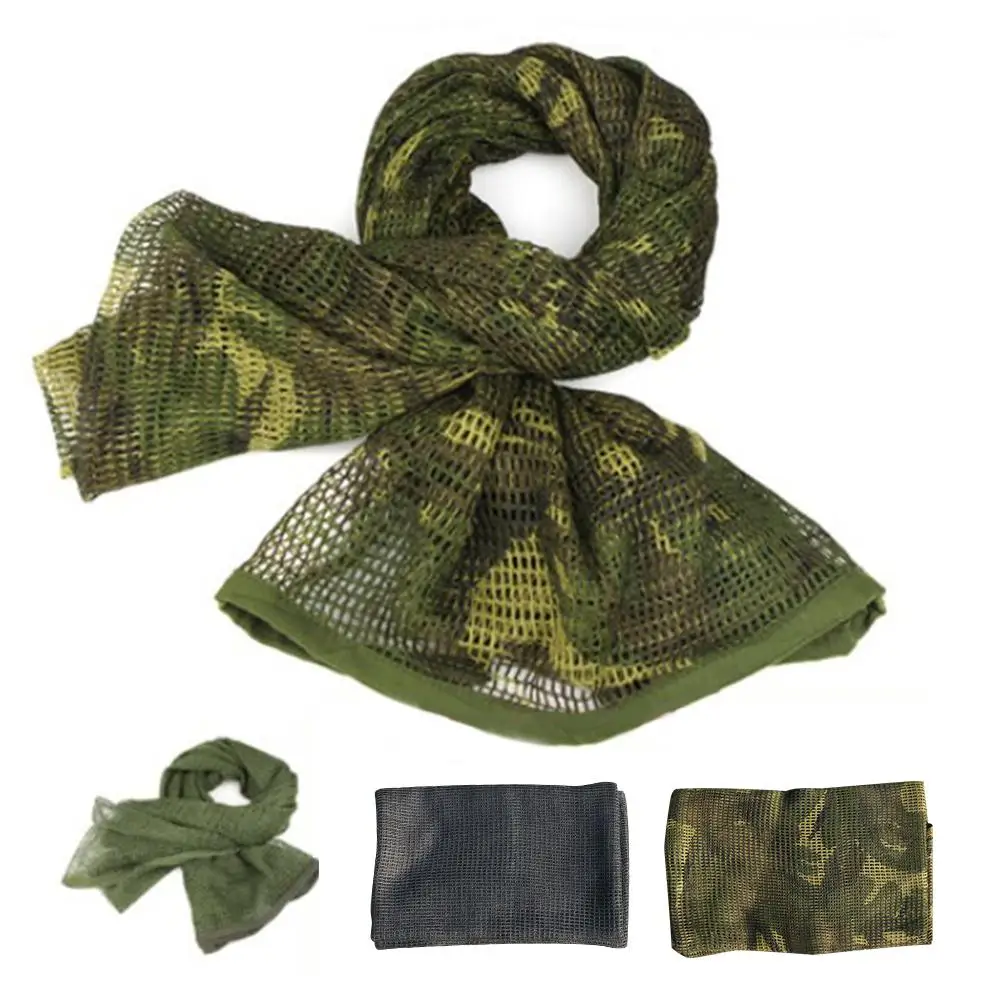 versatile tactical camouflage scarf men military jun