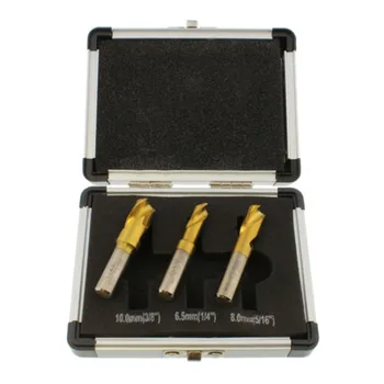 

Heavy duty Drill bit Drilling Attachment 3pcs High Speed Steel Cutter Welding
