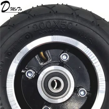 

Wheel 200x50 Electric Scooter Tyre 8" Scooter Tire Aluminium Alloy hub Solide Tire or Pneumatic Tire Inflation Electric Vehicle