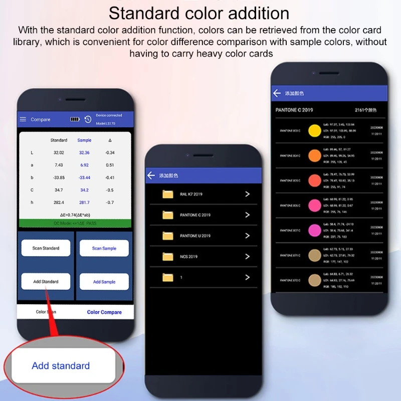 Portable Colorimeter LS171 APP Portable Colorimeter