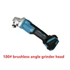 Brushless rechargeable angle grinder lithium drill 13 impact brushless drill for 18V/21V Makita battery ► Photo 2/6