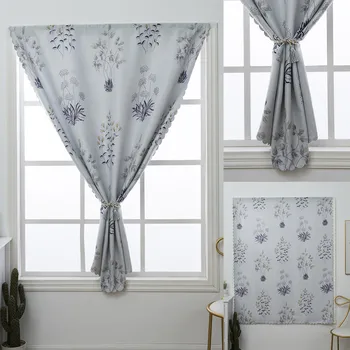 

Shading Room No punching Curtains Window Panel Drapes Door Curtain for Bedroom Special Sticky magic at Top Window Curtain@40