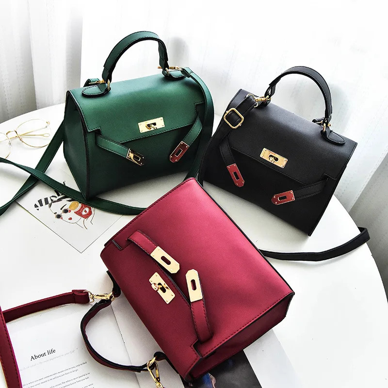 

Bag Women's 2019 New Style WOMEN'S Bag Fashion Platinum Bag Trend WOMEN'S Portable Cross-body Bag Pearly Lustre Handbags