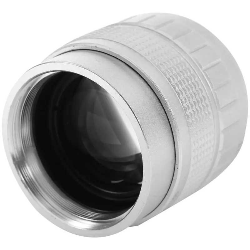 

Fashion-50mm Silver F1.4 CCTV TV Lens C Mount For GF3 GF2 GF1 G3 EP1 2 EPL1 2