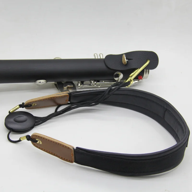 

1 шт. Новый черный нейлоновый Sax кларнет плечевой шейный ремень Sax Sling