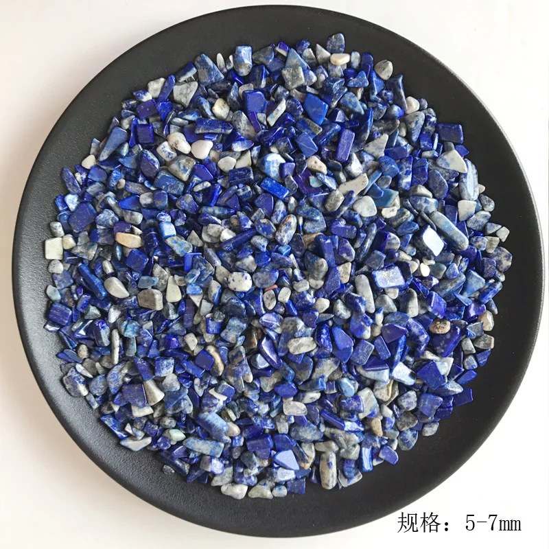 

50g Natural Lapis Lazuli Gravel Particle Degaussing Cure Crystal