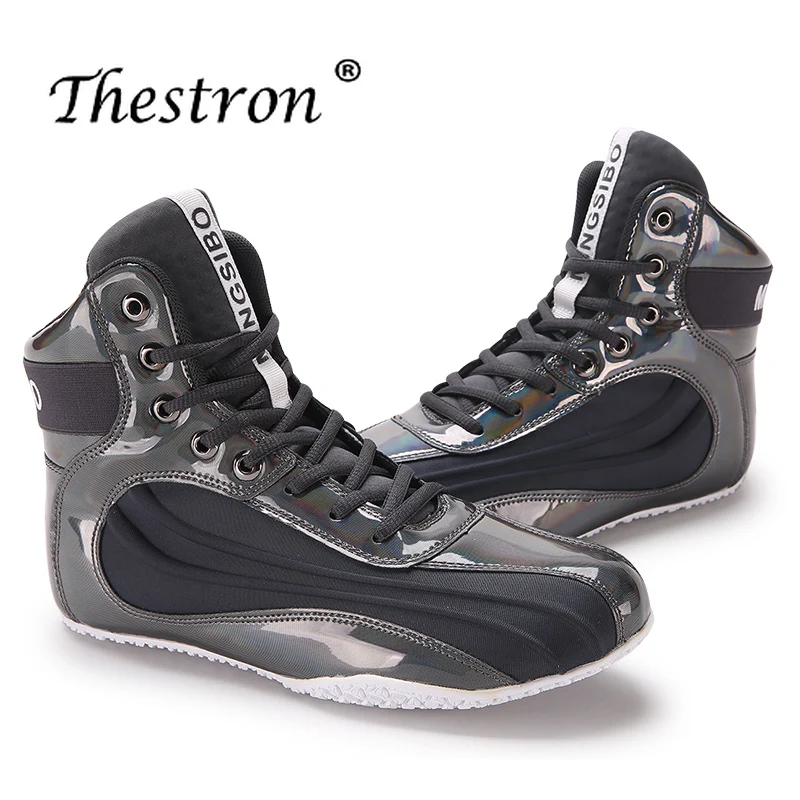 Высокое качество Мужская Женская обувь для борьбы профессиональные сапоги боя