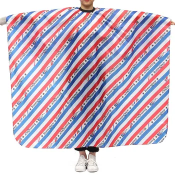 

Pattern Black Waterproof Hairdressing Cape Wrap Gown Apron Barber Hairdresser Hair Cutting Cloth Styling Tools