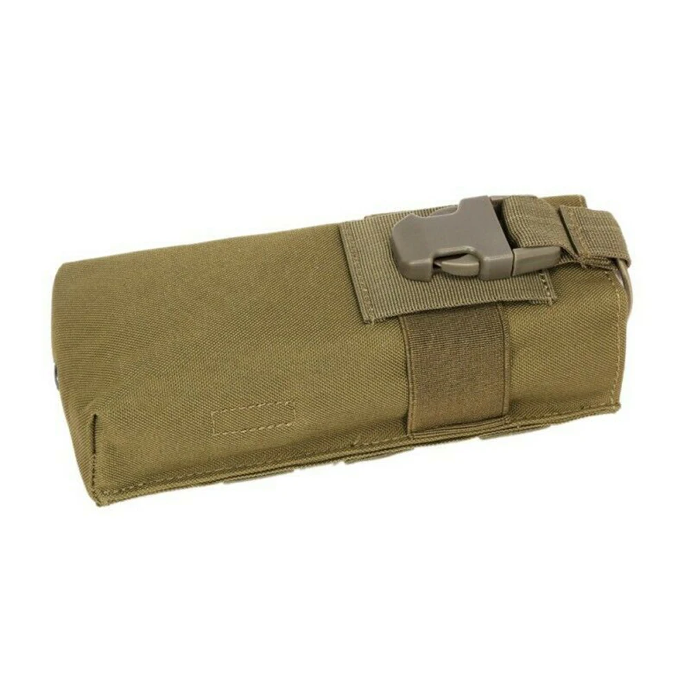 Открытый Охота Molle Висячие Радио Walkie Talkie бутылка воды поясная сумка шик