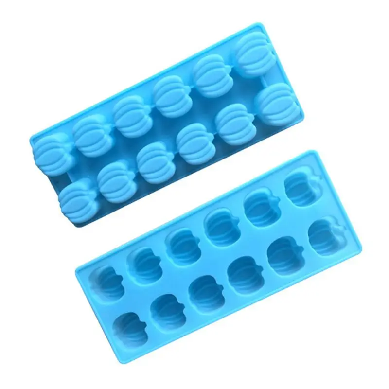 3D тыквы силиконовые формы помадка торт шоколад мастика декорирование выпечки свечная глина DIY Плесень