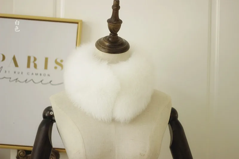 Для женщин меха магнит воротник натуральный Лисий мех шарф женский на осень-зиму новый дизайнер дизайн моды модный шарф, шляпа Перчатки