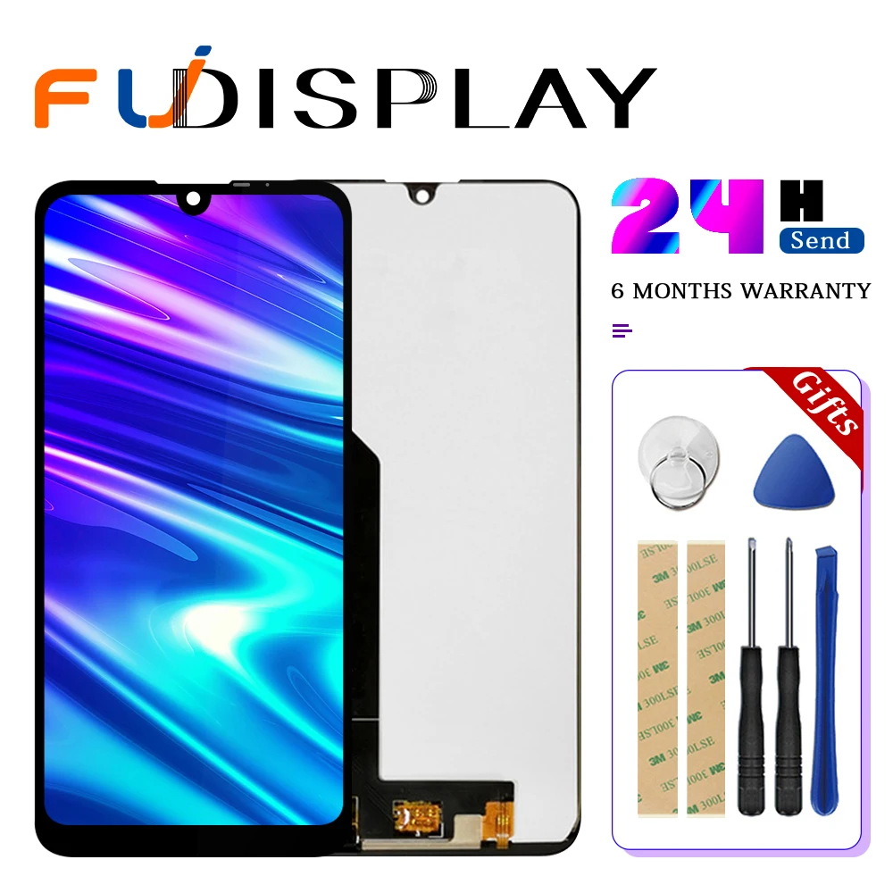 Черный ЖК дисплей 6 26 дюйма для Wiko View 3 + фотоэлемент View3 Запчасти телефона