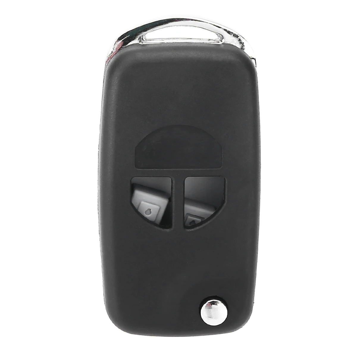 Mayitr 1pc Black 2 Button Remote Key Fob Case Universal Folding Flip Key Shell For Suzuki Ignis Swift Grand Vitar