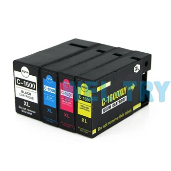 

PGI-1600 PGI1600 XL ink cartridge for Canon MAXIFY MB2060 MB2160 MB2360 MB2760 printer, full pigment ink with chips