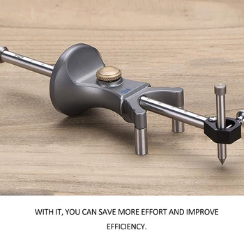 

Linear Arc Scriber Woodworking Tool Marking Gauge Scribers Parallel Line Drawing Tool DIY Wood Working Scribe Tools