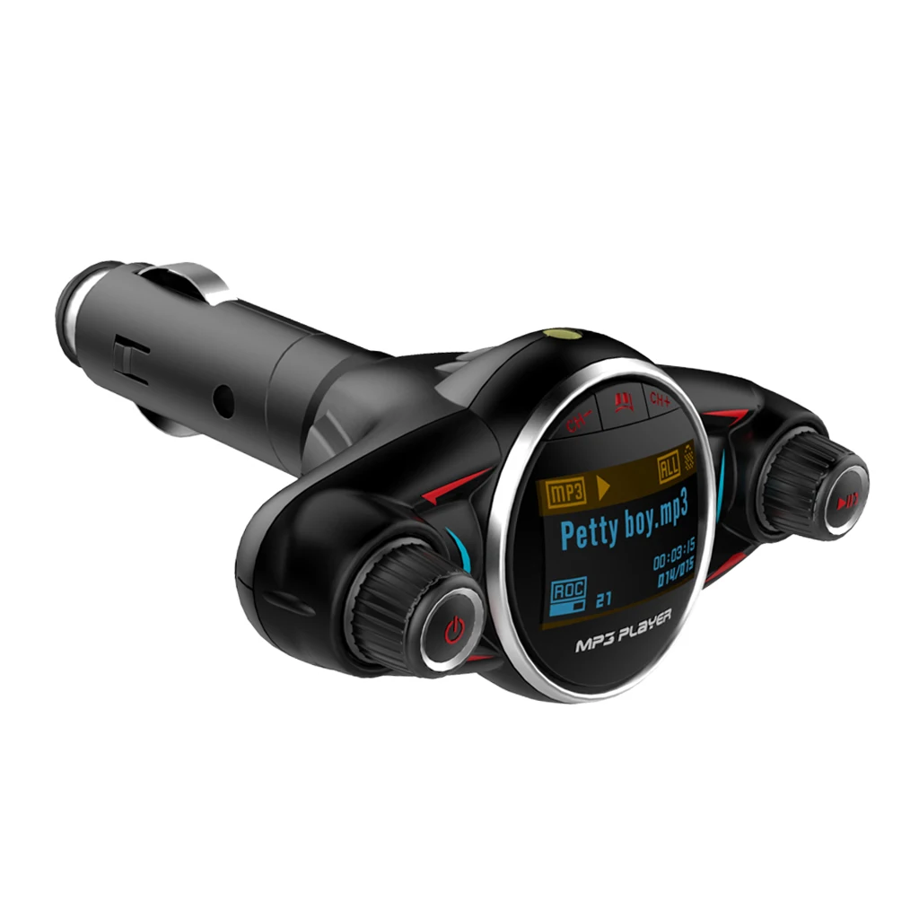 Bluetooth fm-передатчик беспроводной радио адаптер Hands-Free автомобильный mp3-плеер