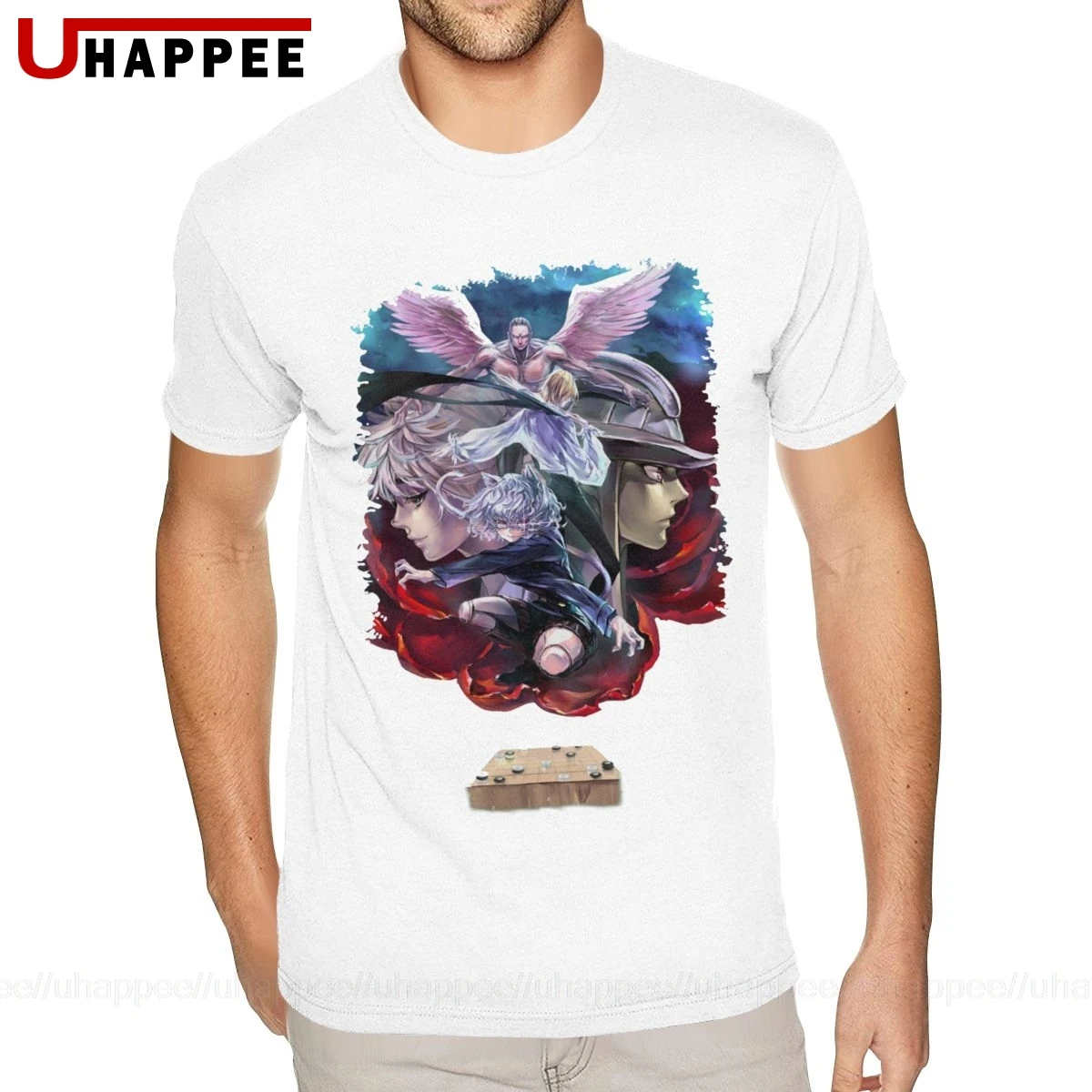 Классный дизайн рубашки Hunter X Мужская футболка с коротким рукавом красная
