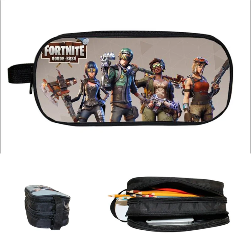 FORTNITE estojo escolar пенал школьный студенческий Карандаш Чехол из мультфильма, серия «Han», Детская сумка для карандашей - Цвет: 5