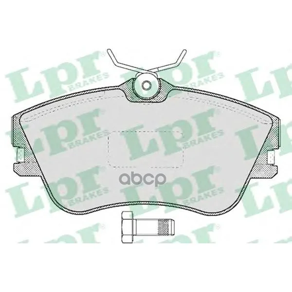 Колодки Тормозные Volkswagen T4 2.0/1.9d/2.4d 15" Передние Lpr 05p605 Lpr арт. 05P605