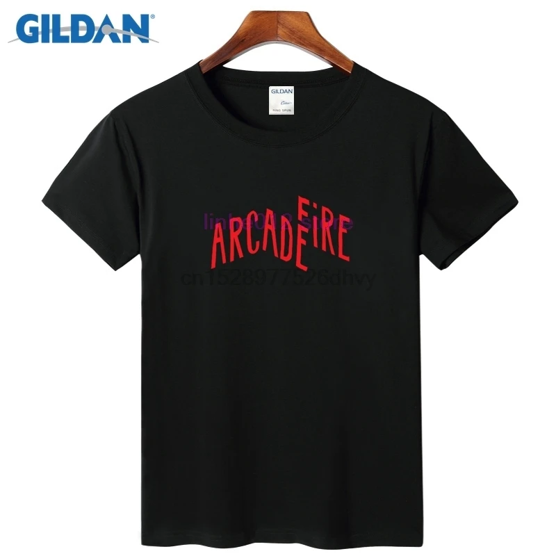 Arcade Fire T-Shirt интернет-магазин 2019 новейшая Мужская быстросохнущая синяя футболка s