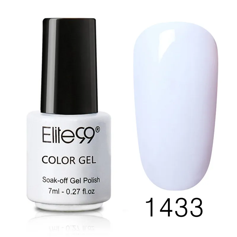 Elite99 эффектный Гель-лак для ногтей Набор для маникюра Замачивание от грунтовка для ногтей Полупостоянный УФ-гель Гибридный лак - Цвет: 1433