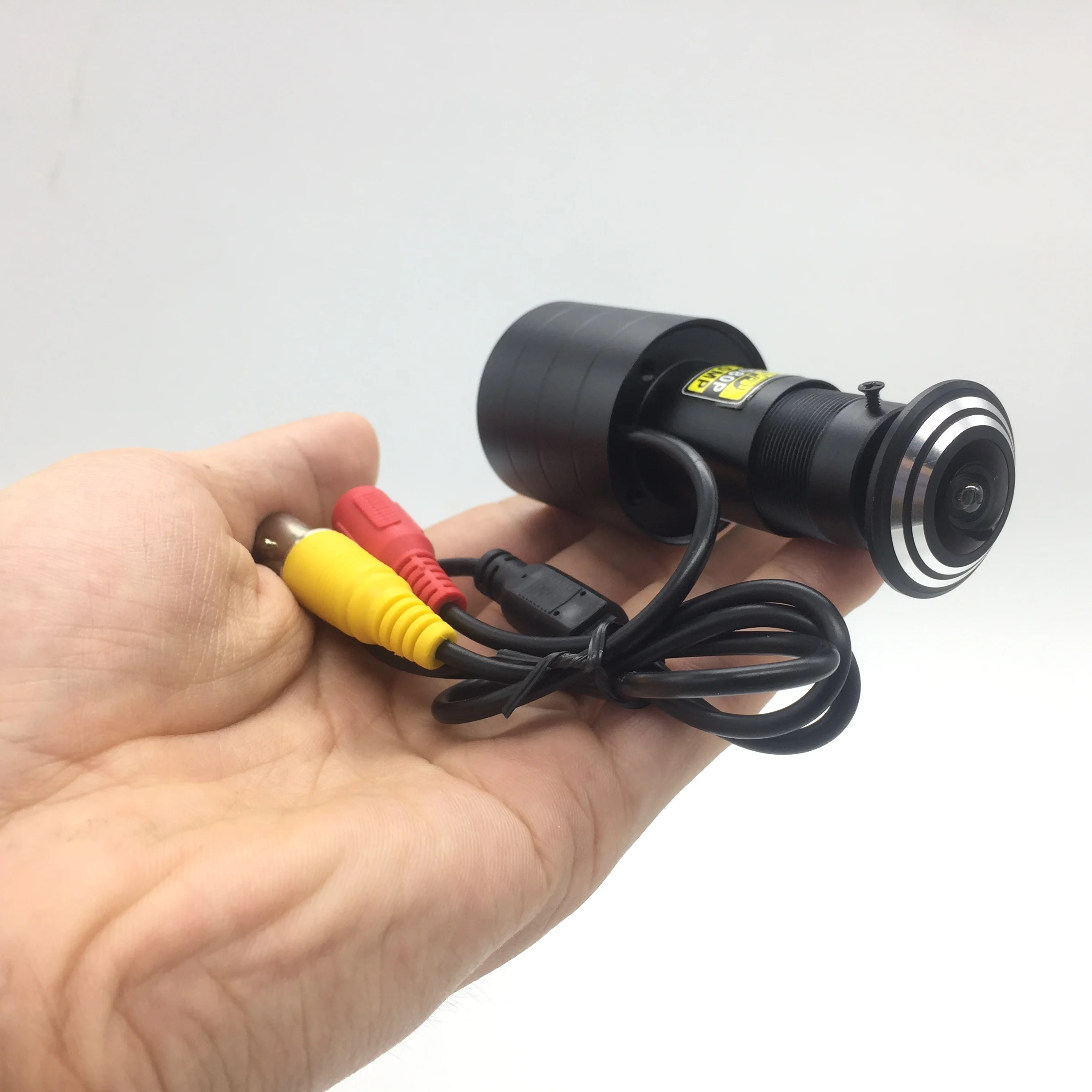 Камера для дверного глазка с широким углом и высоким разрешением 150 ° 1080p камера 2