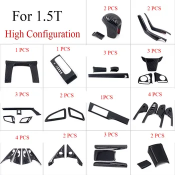 

ABS Car Center Console Cover Handle Sticker Meter Gear Panel Moulding Trim For Honda Civic 2016 2017 2018 2019