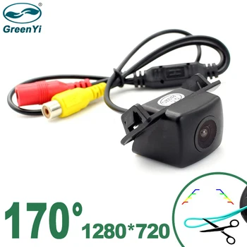

GreenYi 170 Degree HD 1280*720P Starlight Night Vision Vehicle Rear View Reverse Camera For Toyota Camry Prius 2008-2010 Car