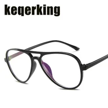 Специальная цена, модные очки пилота, оптические, простые, зеркальные, полная оправа, очки для женщин и мужчин, компьютерные очки, очки для близорукости, Oculos De