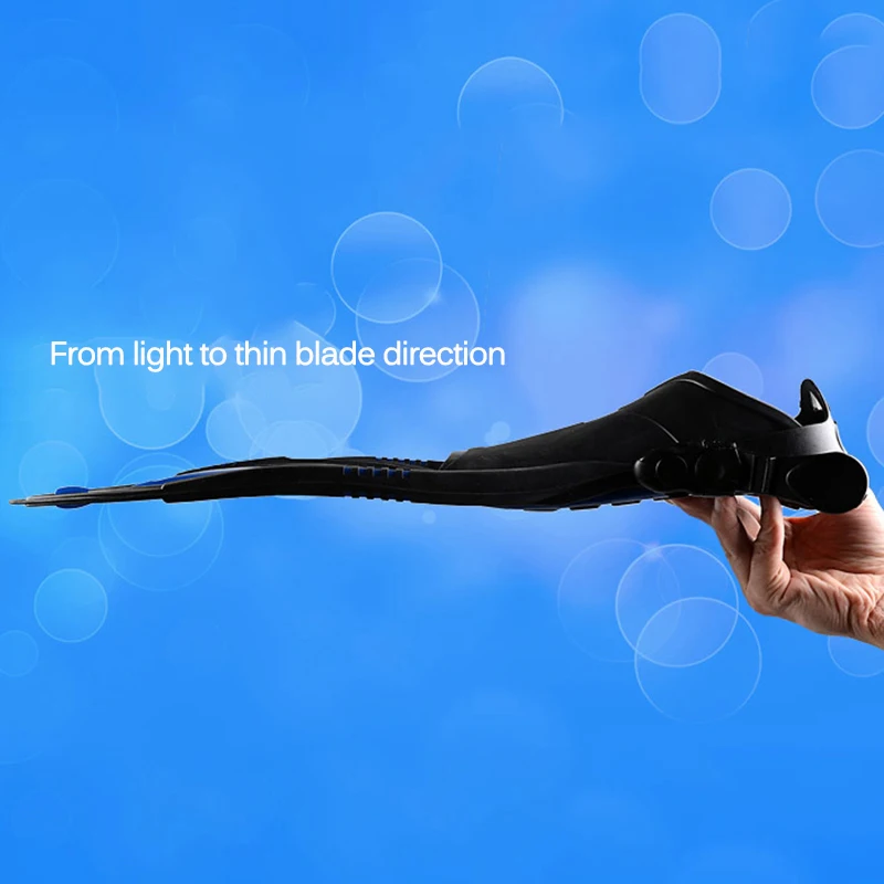 Плавники для плавания взрослых регулируемые силиконовые туфли ming Frog