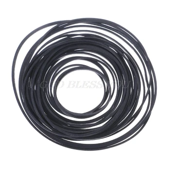

30Pcs Mix Cassette Tape Belt Assorted Common Belt Pro for Recorders CD-ROM Video Machines Walkman DVD Drive