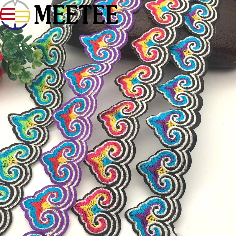 5 ярдов 3D кружева с вышитыми сердечками золотистые/Серебристые железные
