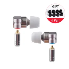 M1 оловянный аудио T3 HiFi наушники в ухо двойной динамический привод HIFI наушники бас DJ наушники для T2 T3 ZST AS10 ZS10 ZSN