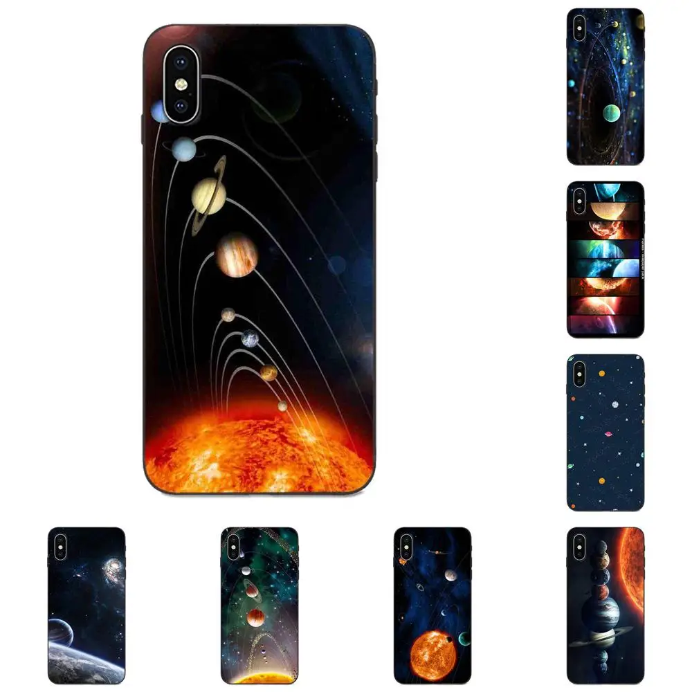 Мягкий ТПУ Капа космический корабль для Galaxy C5 C7 J1 J2 J3 J330 J5 J6 J7 J730 M20 M30 Ace Core Max Mini Plus