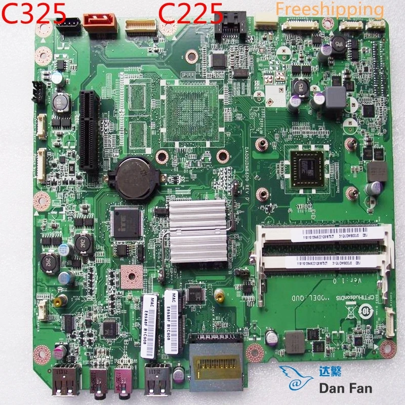 Материнская плата AIO DA0QUDMB6D0 для Lenovo C225 C225R C325 C21R3 100% протестированная полностью
