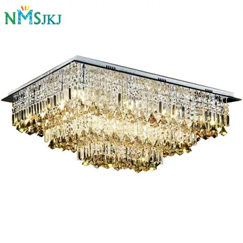 

Modern Chandeliers Crystal Lighitng Lamp Foyer Ceiling Fixtures AC110-240V Lustre Living Room Lights LED lamps
