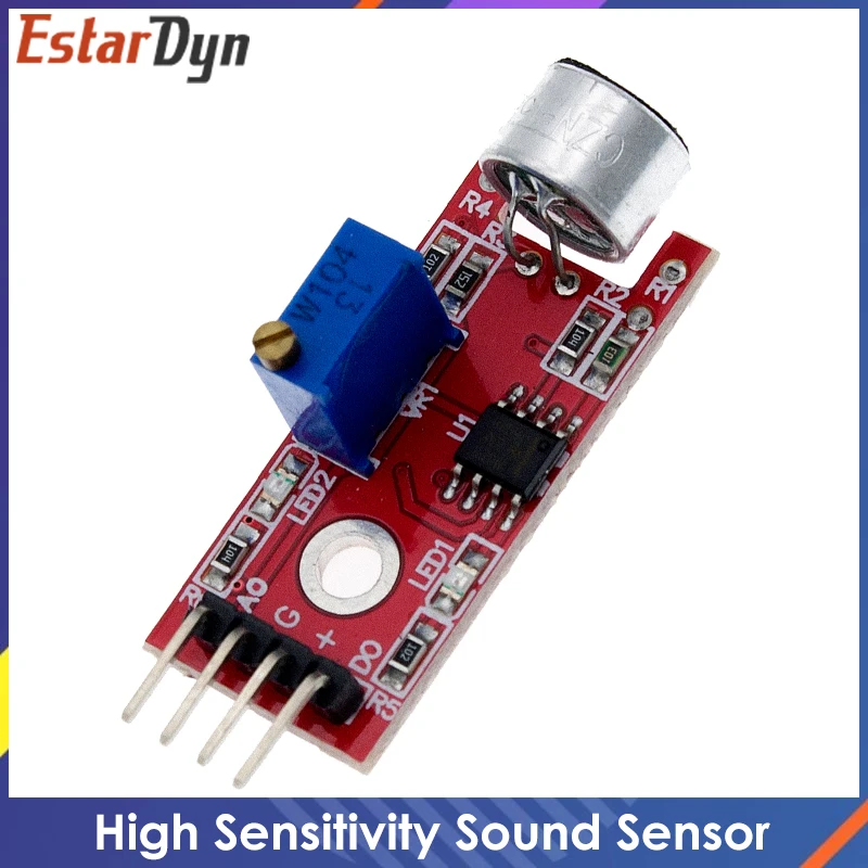 KY-037 High Sensitivity Sound Microphone Sensor Detection Module for ...