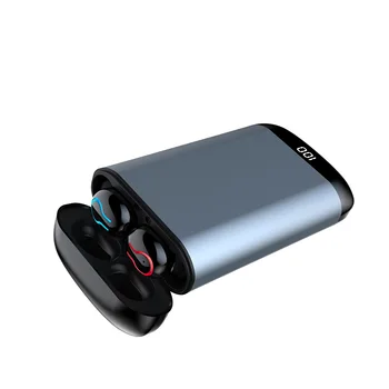 

Q66 Wireless Bluetooth Earphone HD Stereo Earphone Sports Waterproof BT 5.0 With Dual Mic and 6000mAh Battery Charge Case